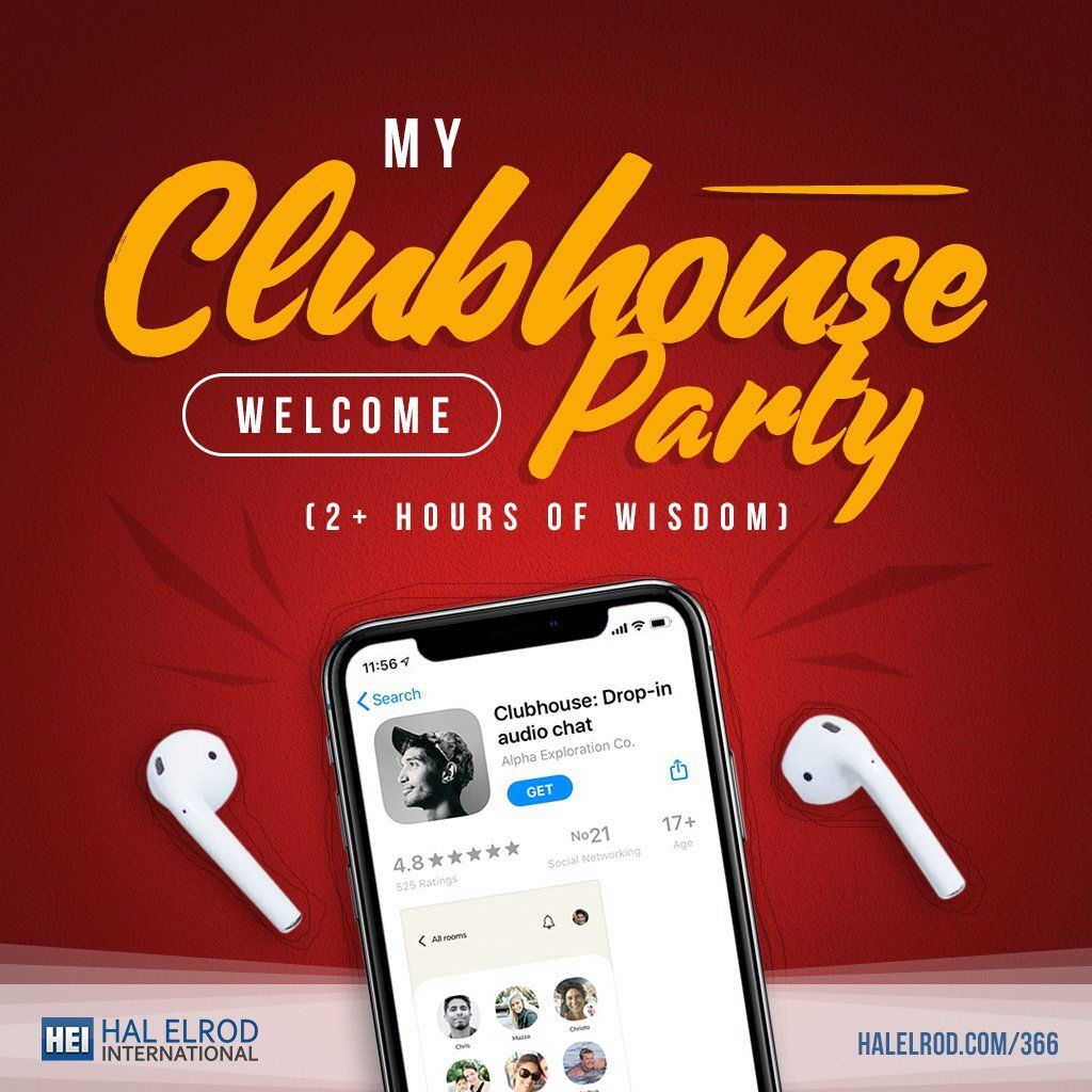 Clubhouse Welcome Party